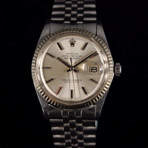 men's rolex datejust stainless steel watch 1601|rolex datejust 1601 price.